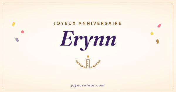 Image « Joyeux anniversaire Erynn » au format large