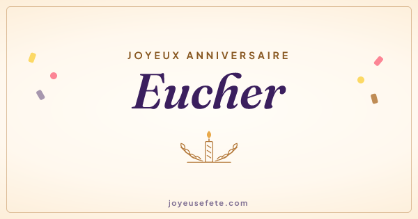 Image « Joyeux anniversaire Eucher » au format large
