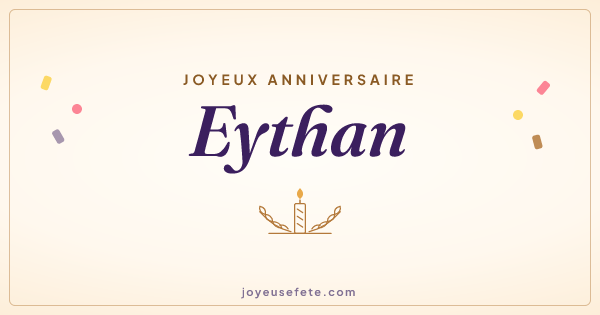 Image « Joyeux anniversaire Eythan » au format large