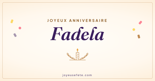 Image « Joyeux anniversaire Fadela » au format large