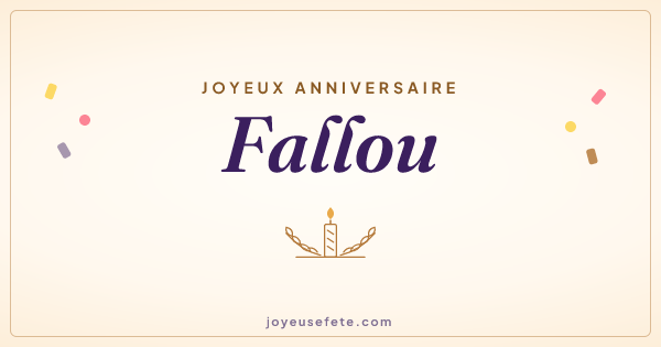 Image « Joyeux anniversaire Fallou » au format large