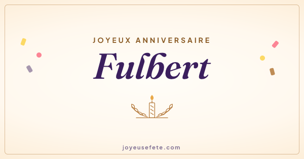 Image « Joyeux anniversaire Fulbert » au format large