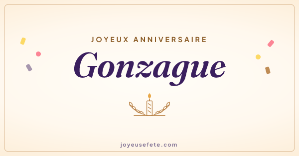 Image « Joyeux anniversaire Gonzague » au format large