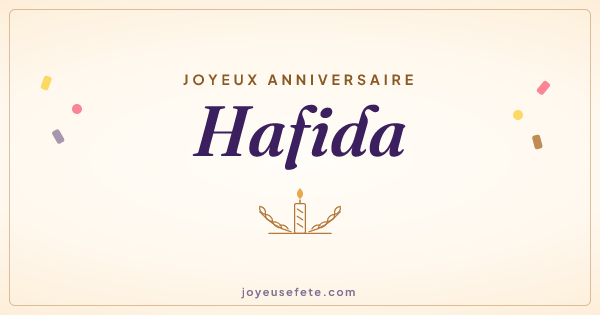 Image « Joyeux anniversaire Hafida » au format large