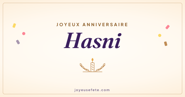 Image « Joyeux anniversaire Hasni » au format large