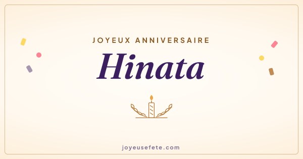 Image « Joyeux anniversaire Hinata » au format large