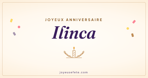 Image « Joyeux anniversaire Ilinca » au format large
