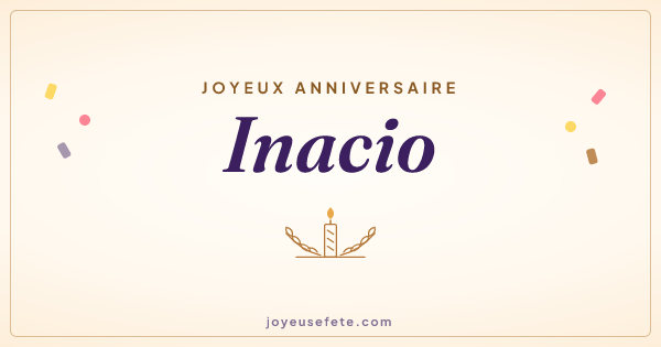 Image « Joyeux anniversaire Inacio » au format large
