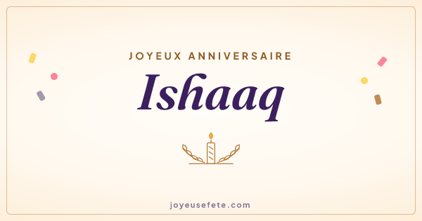 Image « Joyeux anniversaire Ishaaq » au format large