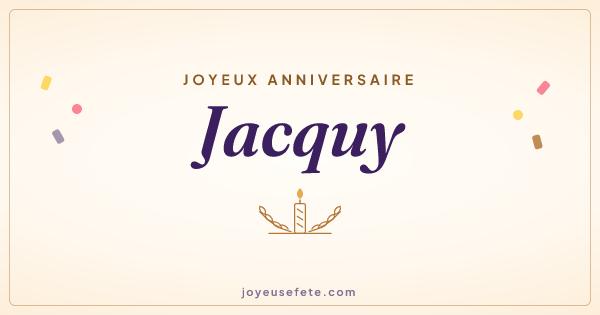 Image « Joyeux anniversaire Jacquy » au format large