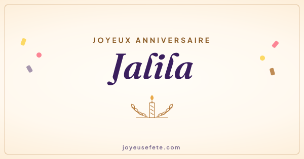 Image « Joyeux anniversaire Jalila » au format large