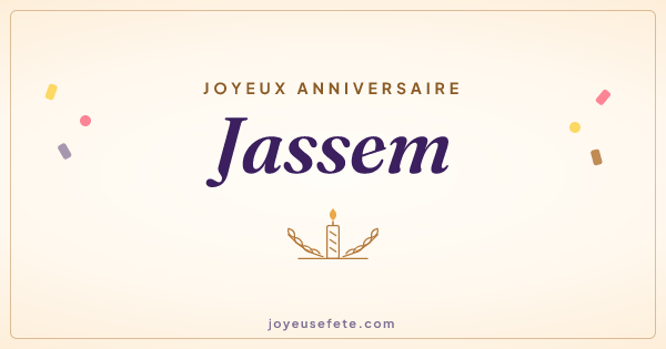 Image « Joyeux anniversaire Jassem » au format large