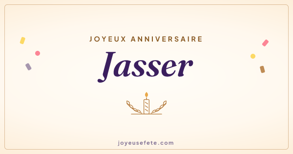 Image « Joyeux anniversaire Jasser » au format large