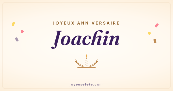 Image « Joyeux anniversaire Joachin » au format large