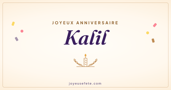 Image « Joyeux anniversaire Kalil » au format large