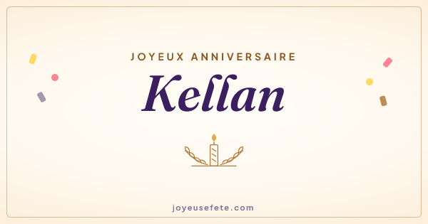 Image « Joyeux anniversaire Kellan » au format large