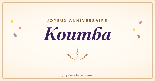 Image « Joyeux anniversaire Koumba » au format large