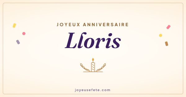 Image « Joyeux anniversaire Lloris » au format large