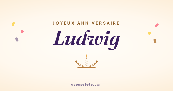 Image « Joyeux anniversaire Ludwig » au format large