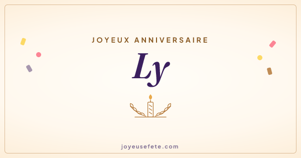 Image « Joyeux anniversaire Ly » au format large