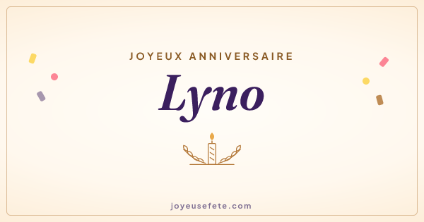 Image « Joyeux anniversaire Lyno » au format large
