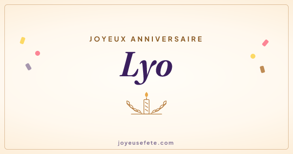 Image « Joyeux anniversaire Lyo » au format large