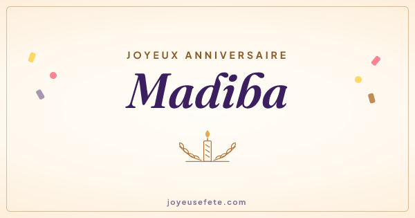 Image « Joyeux anniversaire Madiba » au format large