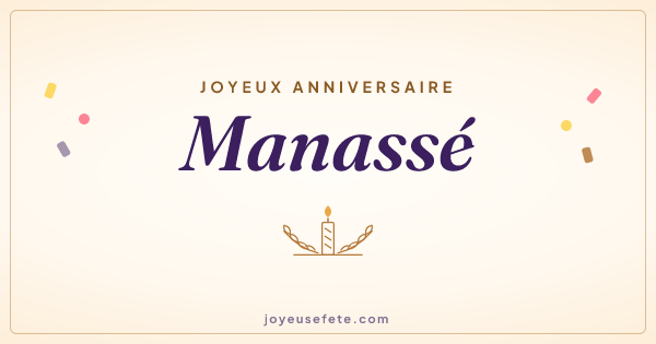 Image « Joyeux anniversaire Manassé » au format large