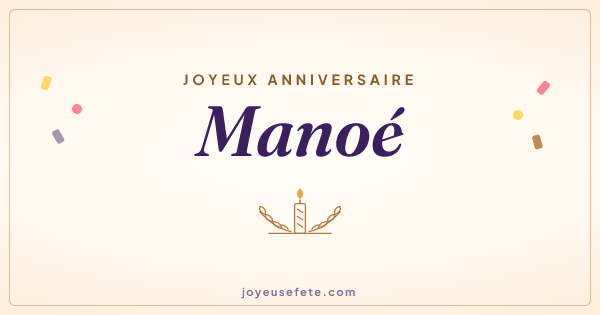 Image « Joyeux anniversaire Manoé » au format large
