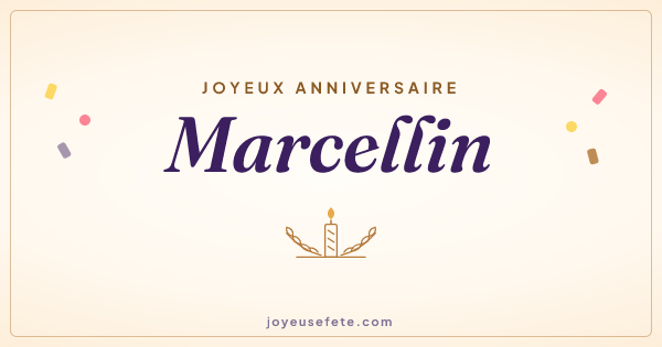 Image « Joyeux anniversaire Marcellin » au format large