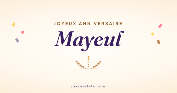 Image « Joyeux anniversaire Mayeul » au format large
