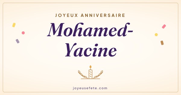 Image « Joyeux anniversaire Mohamed-Yacine » au format large