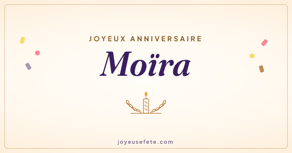 Image « Joyeux anniversaire Moïra » au format large