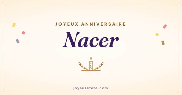 Image « Joyeux anniversaire Nacer » au format large