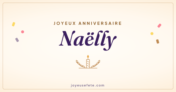 Image « Joyeux anniversaire Naëlly » au format large