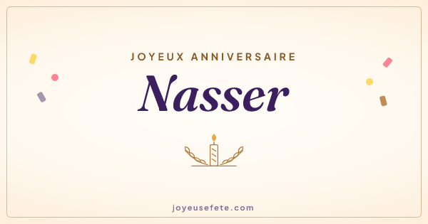 Image « Joyeux anniversaire Nasser » au format large