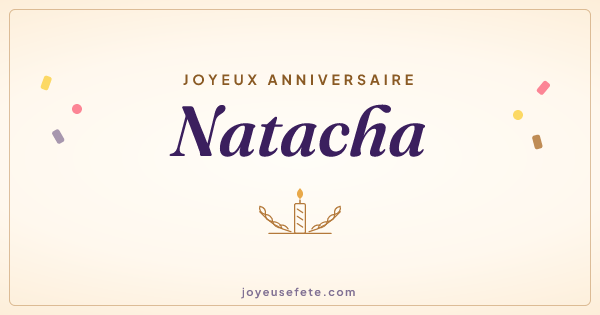 Image « Joyeux anniversaire Natacha » au format large