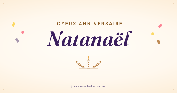 Image « Joyeux anniversaire Natanaël » au format large