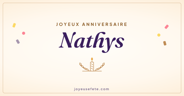 Image « Joyeux anniversaire Nathys » au format large