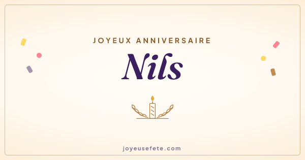 Image « Joyeux anniversaire Nils » au format large
