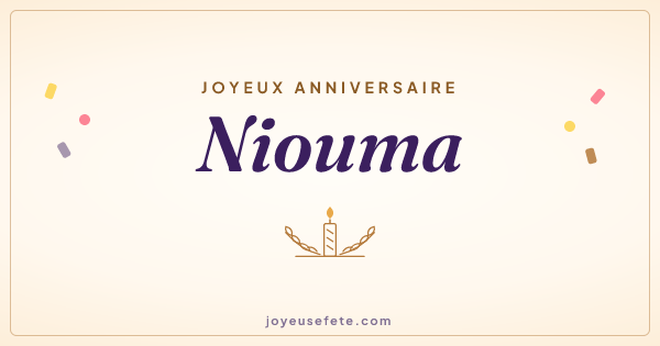Image « Joyeux anniversaire Niouma » au format large