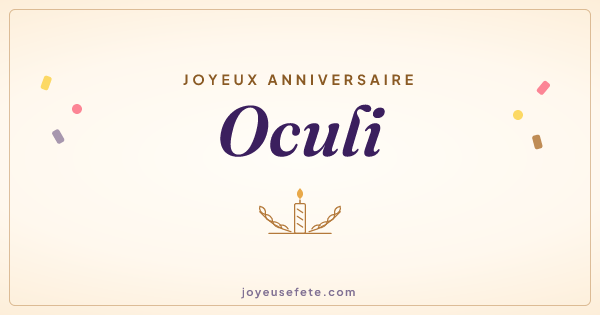 Image « Joyeux anniversaire Oculi » au format large