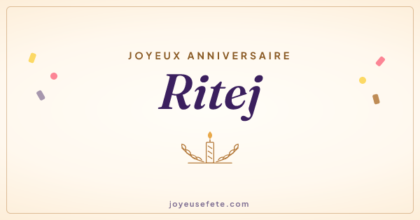 Image « Joyeux anniversaire Ritej » au format large