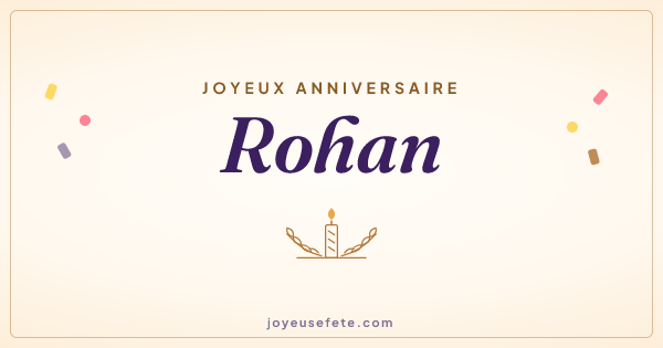 Image « Joyeux anniversaire Rohan » au format large