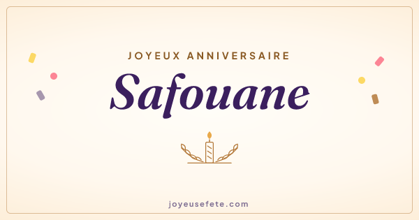 Image « Joyeux anniversaire Safouane » au format large
