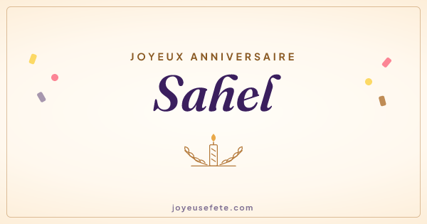 Image « Joyeux anniversaire Sahel » au format large