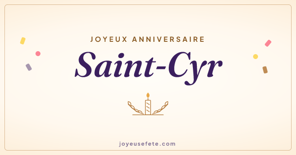 Image « Joyeux anniversaire Saint-Cyr » au format large
