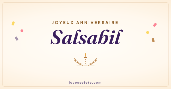 Image « Joyeux anniversaire Salsabil » au format large
