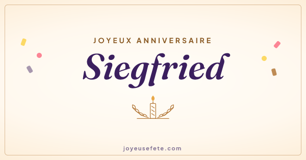 Image « Joyeux anniversaire Siegfried » au format large