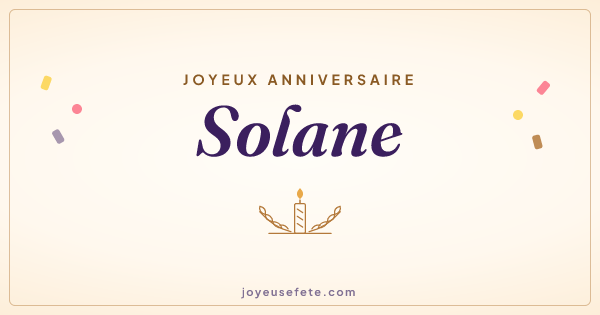Image « Joyeux anniversaire Solane » au format large